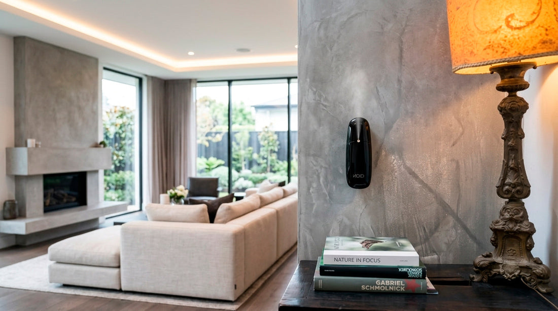 Aroma Diffuser NOID en living de casa