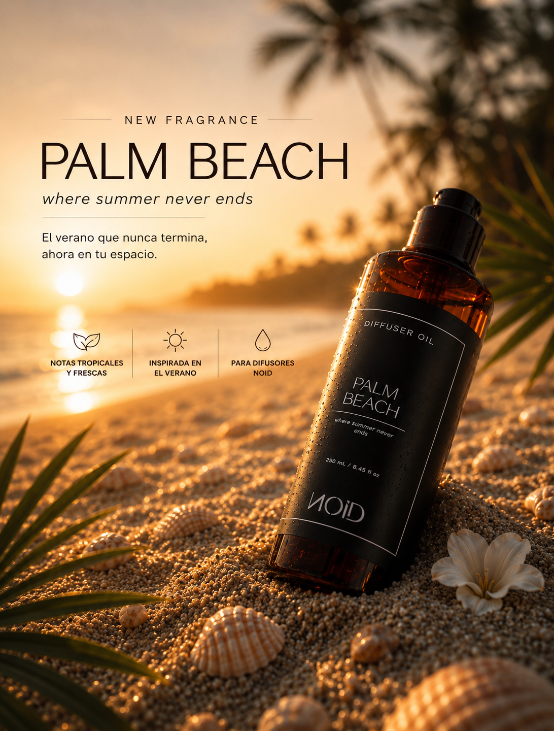New Fragance. Palm Beach where summer never ends